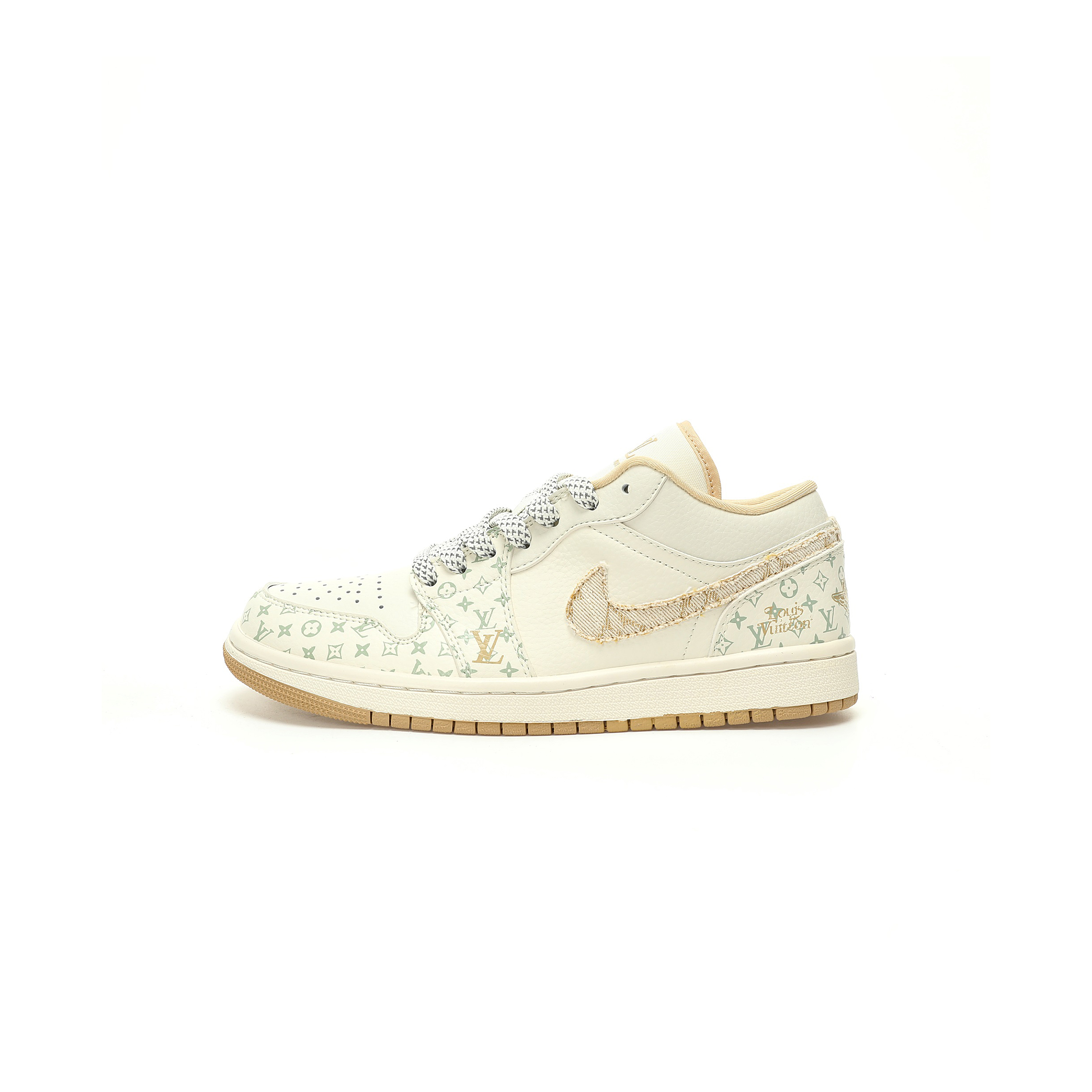 AIR JORDAN 1 LOW OG SP BEIGE KHAKI LV MONOGRAM SJ9950-004